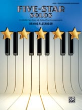 Five Star Solos piano sheet music cover Thumbnail